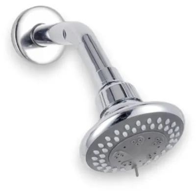 Immagine prodotto di Braccio doccia bagno in abs con soffione a 3 getti regolabili