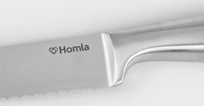 Zdjęcie produktu dla HOMLA Nóż RIGEL do chleba srebrny 32 cm