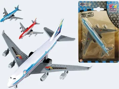 Produktbild von Flugzeug ca. 14cm 3-fach sortiert