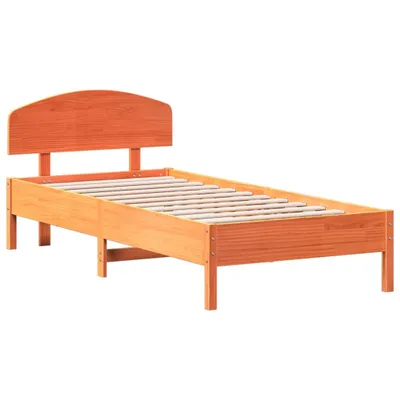 Immagine prodotto di Giroletto senza Materasso Marrone Cera 100x200 cm Legno di Pino
