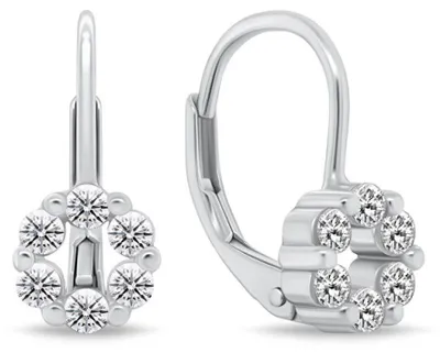 Immagine prodotto di Orecchini in argento con zirconi, modello EA1278W
