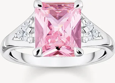 Produktbild von Thomas Sabo Sparkling Pink TR2362-051-9 Damenring, Ringgröße:48