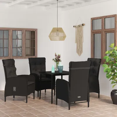 Imagen del producto de Conjunto de jardín de 5 piezas "The Living Store" con cojines, color