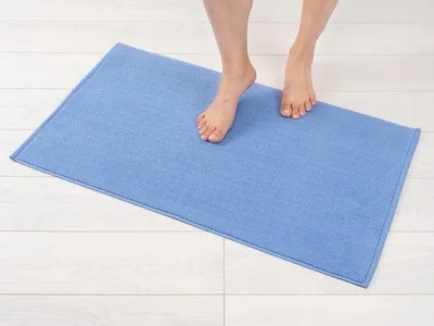 Zdjęcie produktu dla Mata łazienkowa Hammetex 51 x 86 cm – 100% bawełna, gramatura 1200 g/m², certyfikat OEKO-TEX, antypoślizgowa