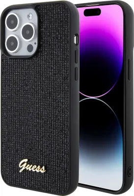 Produktbild von Guess Handyhülle für iPhone 15 Pro Max Schutzhülle Hülle Case Cover Glitzer