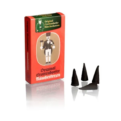 Produktbild von Original Crottendorfer - Räucherkerzen Räucherkegel - Weihnachtlicher Weihrauch