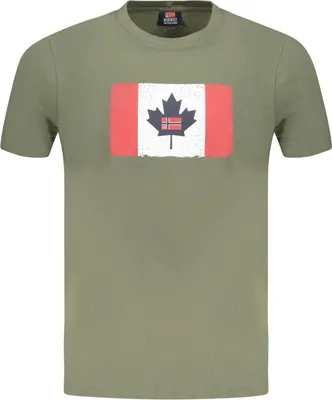 Image de NORWAY 1963 T-shirt à manches courtes pour homme Vert 856040_VEARMY : Taille - L Taille : L