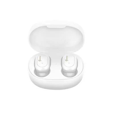 Produktbild von Guess Wireless Bluetooth IPX4 Noise Cancelling Kopfhörer – Weiß