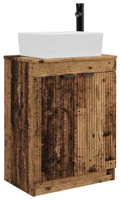 Obrázok produktu pre vidaXL Kúpeľňová skrinka s umývadlom z recyklovaného dreva 54 x 35 x 83 cm