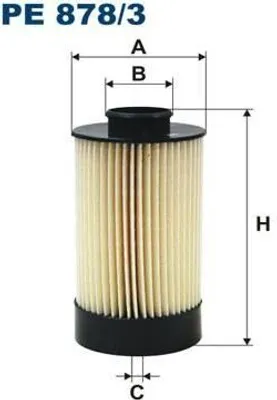 Produktbild von FILTRON Kraftstoffilter PE878 / 3 für die Kraftstoffversorgung von Kraftfahrzeugen
