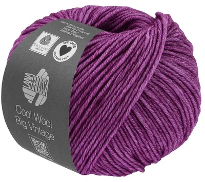 Produktbild von Lana Grossa - Cool Wool Big Vintage 7194 rotviolett