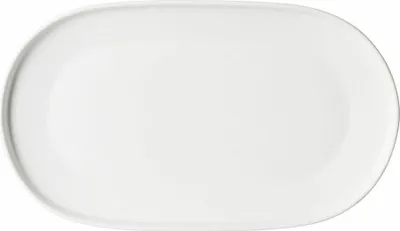 Immagine prodotto di Ritzenhoff & Breker Kelly Platte, Servierplatte, Servierteller, Porzellan, Weiß, 28.5 x 16.5 cm, 428124