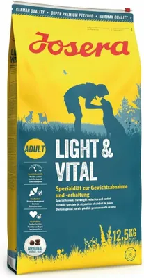 Produktbild von JOSERA Light & Vital - Trockenfutter für Hunde - 12 5 kg