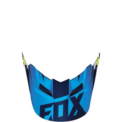 Produktbild von Fox Mx16 V1 Helm Visier-Race [Blu/Ylw]