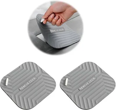 Produktbild von Famanu Abflussstopfen mit Geruchsverschluss - 2 Stück - Für Badezimmer und Küche