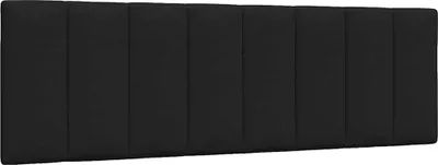 Produktbild von Kopfteil-Kissen Schwarz 160 cm Stoff