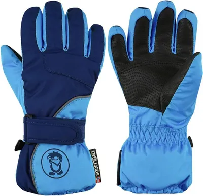 Produktbild von Trollkids Troll Handschuhe Blau 4 Jungen,Mädchen Blau 4