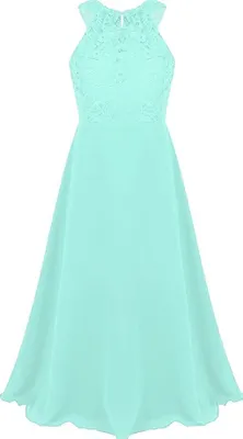 Produktbild von Elegantes Spitzenkleid für Mädchen Kinder Gr. 164 Cm – Perfekt für festliche Anlässe, Hochzeit Party Taufe Langes Kleid