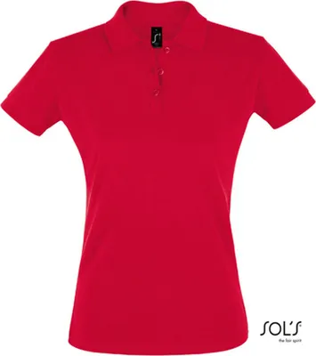 Immagine prodotto di SOLs 11347 | Polo da donna perfetta - Colore: Rosso - Taglia: L
