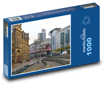 Obrázok produktu pre Puzzle 1000 Historické a moderné námestie - martinpuzzle