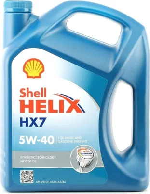 Produktbild von SHELL Helix HX7 für 5W-40 5 Liter Motoröl Motorenöl 229.3 229.5 9.55535-M2 502 00 505 00 RN0700 RN0710 Öl