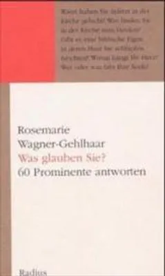 Produktbild von Wagner-Gehlhaar: Was glauben Sie