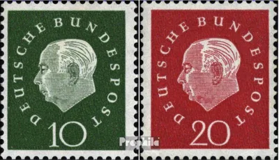 Produktbild von Briefmarken BRD (BR.Deutschland) 1959 Mi 303-304 FDC Bundespräsident Heuss (III)