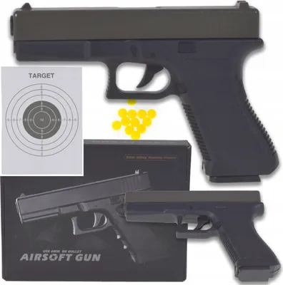 Obrázok produktu pre Replika Pištole Glock Asg Pre 6Mm Guľôčky Realistické P80 Voľný Terč