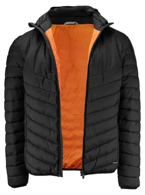 Produktbild von Cutter & Buck - "Mount Adams" Steppjacke für Herren ET123 (XXL) (Schwarz/Orange), KI-generiertes Bild