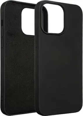 Obrázok produktu pre Silikónové Puzdro Beline Iphone 15 Pro Max 6,7" Čierno/Čierne