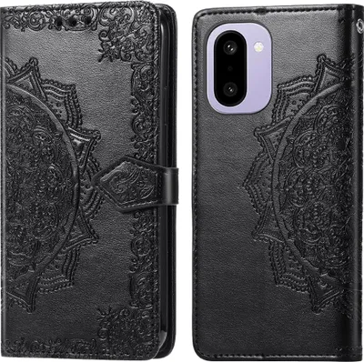Zdjęcie produktu dla imoshion Mandala Bookcase dla OnePlus 15R – czarny