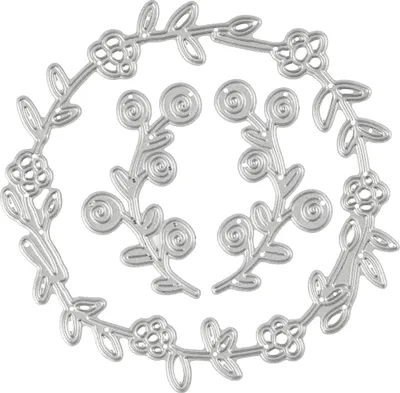 Produktbild von Creativ Company 118002, Schneidschablone, Silber, 1 Stück(e), 11761, 11792, 11799, 102 mm, 100 mm