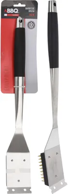 Image de Koopman International Brosse pour Barbecue en Acier Inoxydable 44 cm