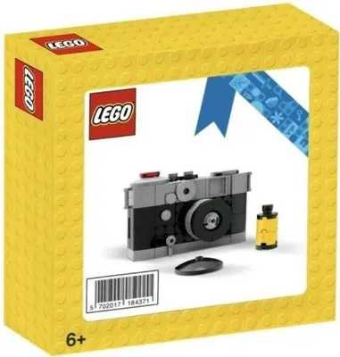 Produktbild von LEGO Retro-Kamera, Exklusives & Limitiertes Set, 179 Teile, mit baubarer 35-mm-Filmrolle, ab 6 Jahren