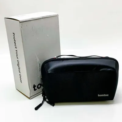 Immagine prodotto di tomtoc borsa per accessori borsa per cavi, custodia per elettronica tecnologica borsa per laptop borsa per accessori borsa per cavi borsa per accessori da viaggio per adattatore, caricabatterie, cavo, disco rigido, schede SD, power bank