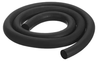 EPDM-Runddichtungsstreifen, 15 mm x 1 m, schwarz