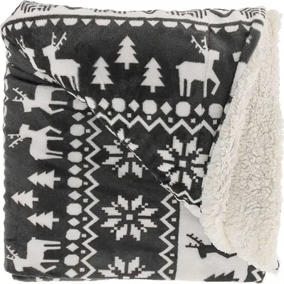 Produktbild von Unique Living – Plaid Yael – 150 x 200 cm – Grau