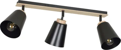 Obrázek produktu pro Emibig SUFFIT LAMP 3xE27 60W ATLAS 3 BLACK 725/3