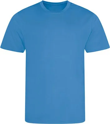 Produktbild von Just Cool JC001 | Cool T-Shirt +WRAP  +UV-Sonnenschutz 30 - Farbe: Cornflower Blue - Größe: XS