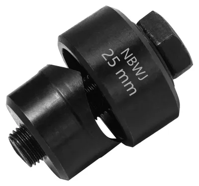 Produktbild von Blechlocher Lochstanzer 25 mm mit Sechskantadapter für Küchenarmaturen, Spüle, Stahlplatte, Edelstahl, Metall