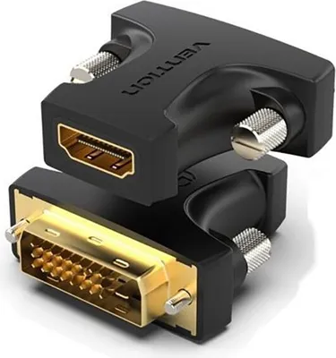 Produktbild von Vention HDMI AILB0/ HDMI Female Adapter - DVI (24+1) Male