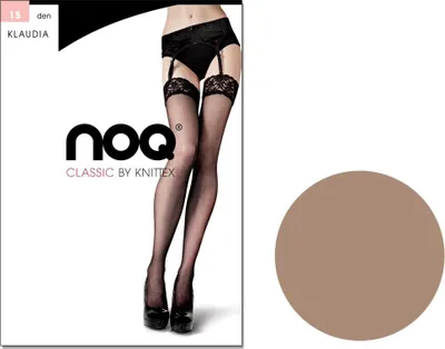 Produktbild von Klaudia Strümpfe mit Spitze 15 DEN 3 Beige