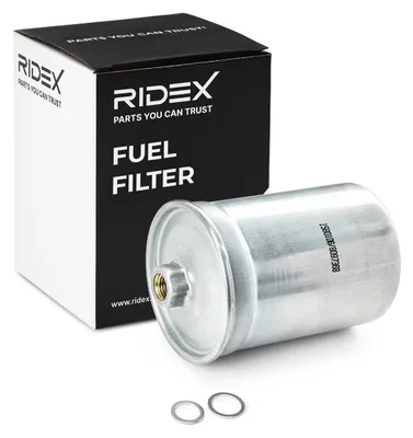 Produktbild von Kraftstofffilter RIDEX 9F0068 für VW PASSAT Variant (3B6) Filtereinsatz Anschraubfilter