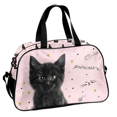 Zdjęcie produktu dla Torba Sportowa Kotek Kitty Cat Pp26Bc Dla Dziewczynki Paso