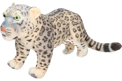 Produktbild von Wild Republic - 25079 - Living Earth, Schneeleopard, Plüsch, stehend, 38cm