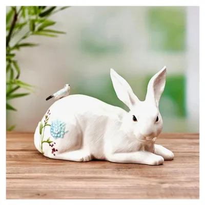Produktbild von Dekofigur Wiesenhase aus Keramik, 25,4 cm