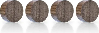 Zdjęcie produktu dla magnetoplan Magnet Wood Series Circle 1665451 30mm Walnuss 4St