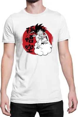 Immagine prodotto di Maglietta da uomo Dragon Anime Manga Ball Z Goku 03, Man M , Blanc