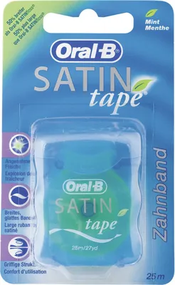 Produktbild von Oral-B SATIN Tape mint Zahnseide 25m, 6er Pack