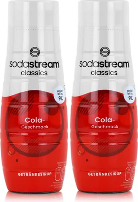 Produktbild von SodaStream Getränke-Sirup Softdrink Cola Geschmack 440ml (2er Pack)